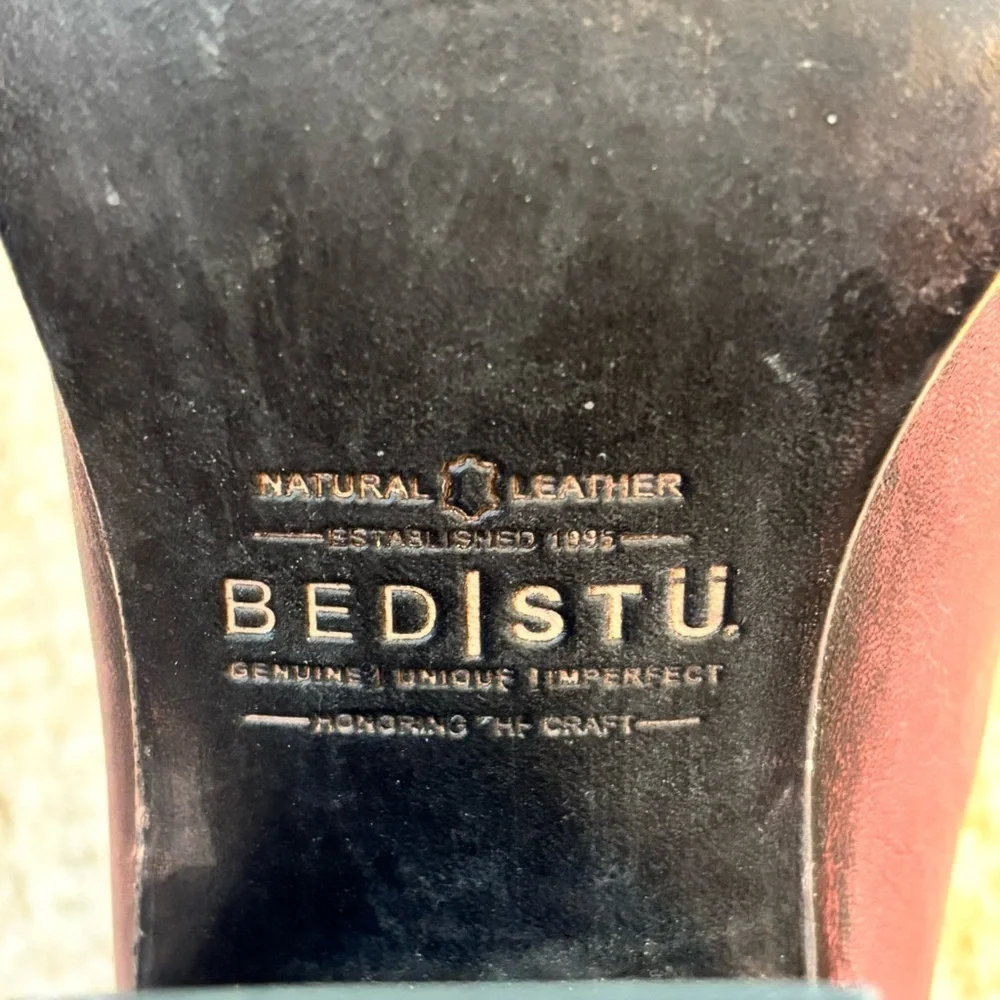 Bed|Stu Onset Bootie Womens Size 8.5 Burgundy - Picture 9 of 12